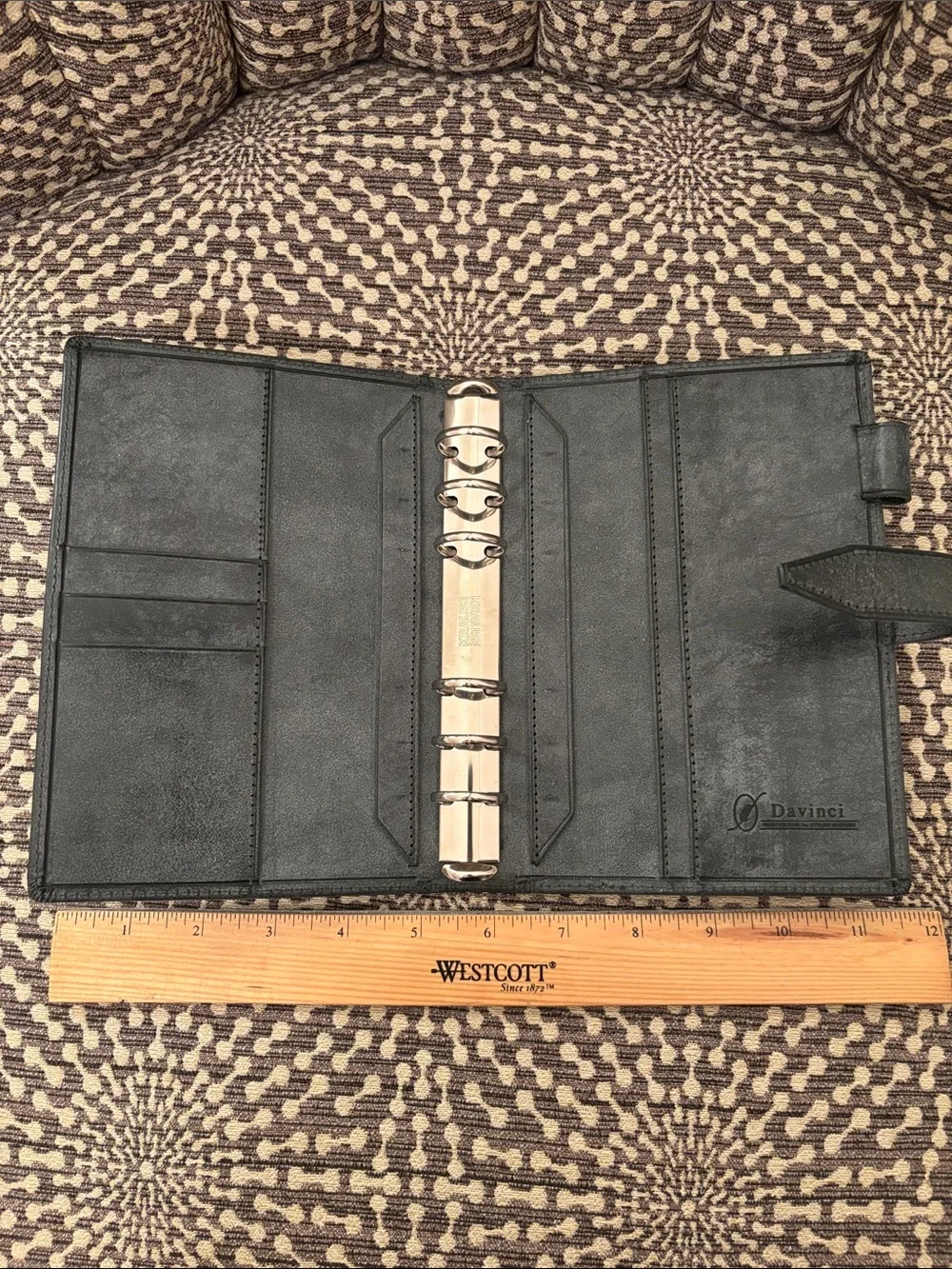 Davinci Personal Rings Bible Size Planner Binder Japan Like New